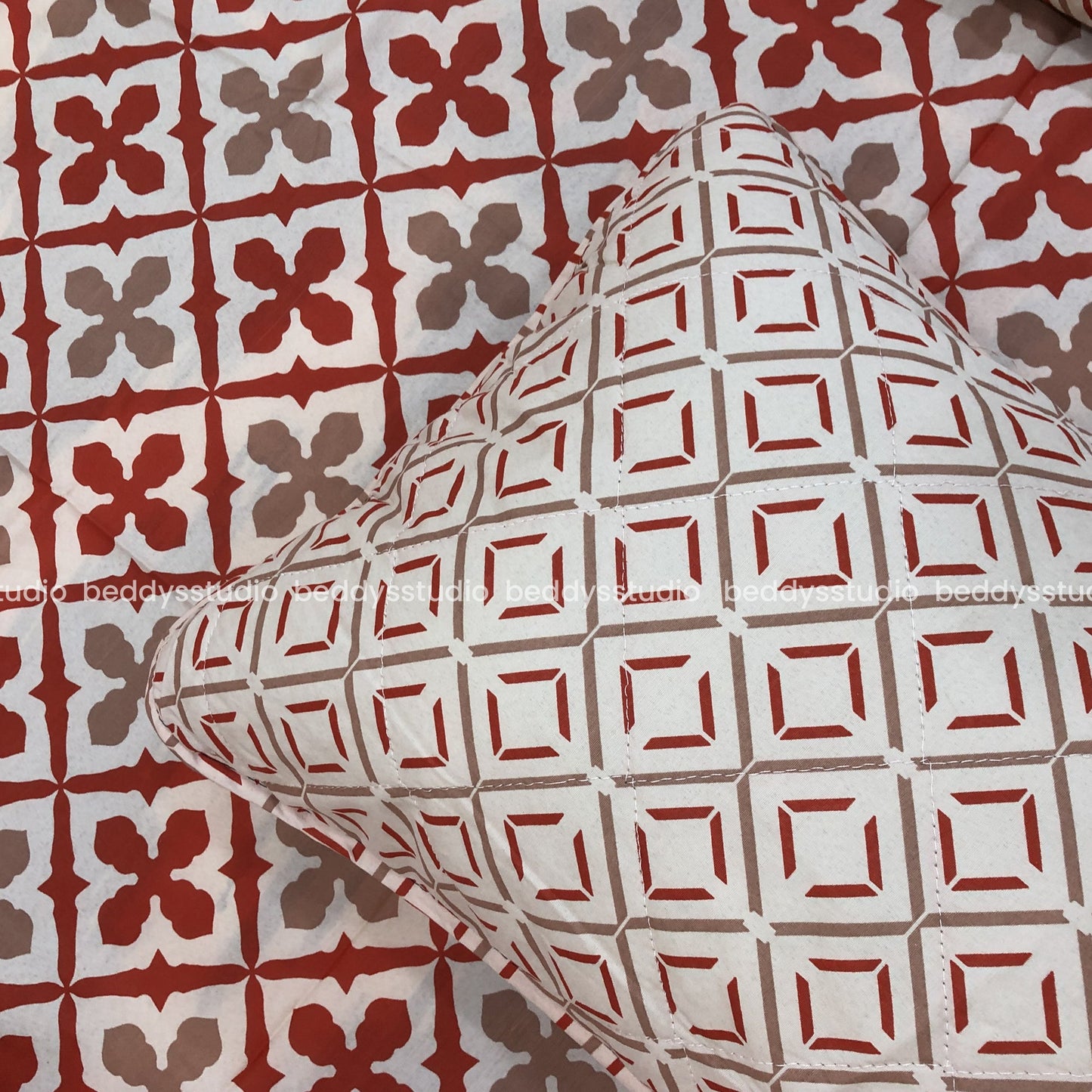 Seraphic- Quilted Comforter Set 6 Pcs