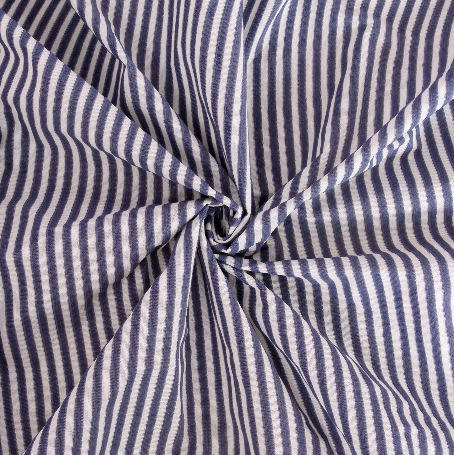 Blue Stripe Waterproof Mattress Protector