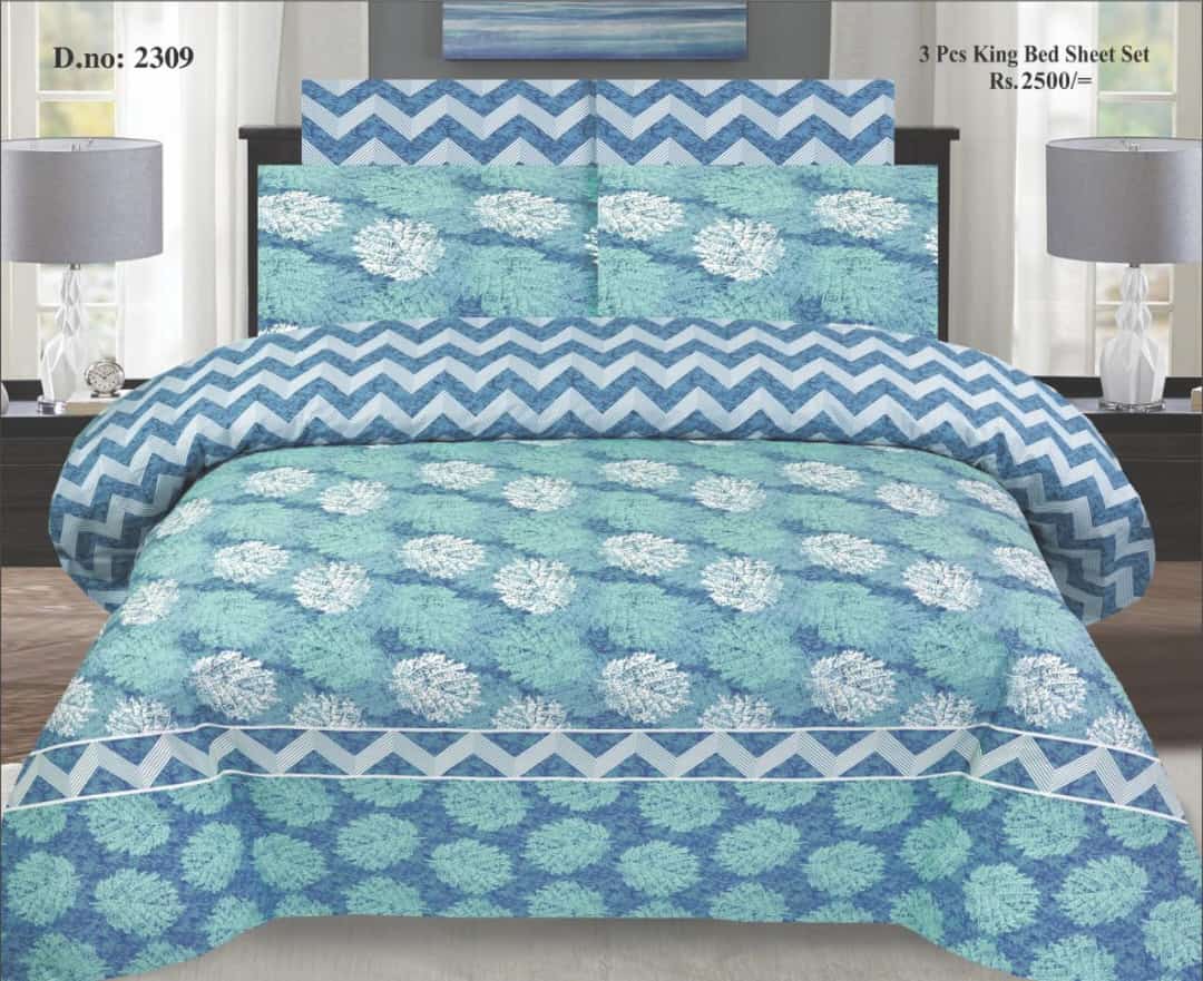 Azure - Quilted Comforter Set 6 Pcs