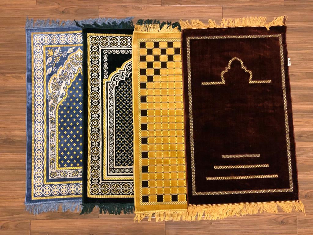 Traditional Design Soft Prayer Mat - Random Designs